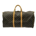 【新着】【中古】LOUIS VUITTON(ルイヴィトン) キーポル・バンドリエール60 ボストンバッグ モノグラム・キャンバス