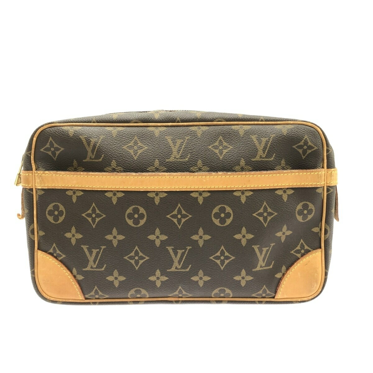 【中古】LOUIS VUITTON(ルイヴィトン) コンピエーニュ28 セカンドバッグ モノグラム・キャンバス