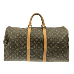 【新着】【中古】LOUIS VUITTON(ルイヴィトン) キーポル50 ボストンバッグ モノグラム・キャンバス