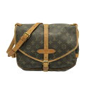 【新着】【中古】LOUIS VUITTON(ルイヴィトン) ソミュール30 ショルダーバッグ モノグラム・キャンバス