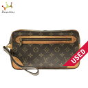 【新着】【中古】LOUIS VUITTON(ルイヴィトン) マルリー・ドラゴンヌGM セカンドバッグ モノグラム・キャンバス