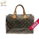 【新着】【中古】LOUIS VUITTON(ルイヴィトン) スピーディ30 ハンドバッグ モノグラム・キャンバス