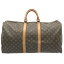 【新着】【中古】LOUIS VUITTON(ルイヴィトン) キーポル55 ボストンバッグ モノグラム・キャンバス