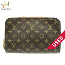 【新着】【中古】LOUIS VUITTON(ルイヴィトン) オルセー セカンドバッグ モノグラム・キャンバス