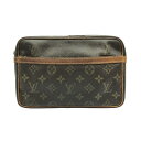 【新着】【中古】LOUIS VUITTON(ルイヴィトン) コンピエーニュ セカンドバッグ モノグラム・キャンバス