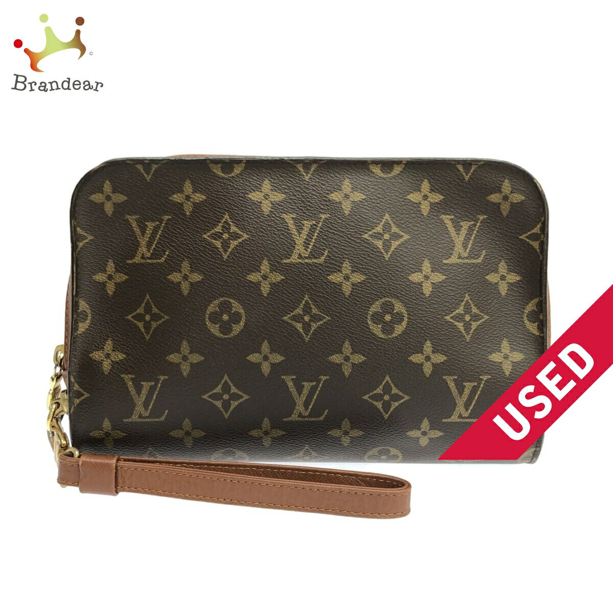 【新着】【中古】LOUIS VUITTON(ルイヴィトン) オルセー セカンドバッグ モノグラム・キャンバス