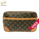 【新着】【中古】LOUIS VUITTON(ルイヴィトン) コンピエーニュ28 セカンドバッグ モノグラム・キャンバス