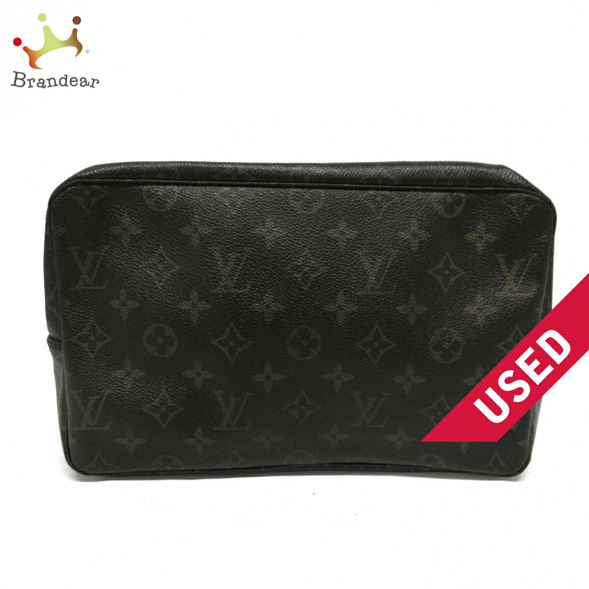 【中古】LOUIS VUITTON(ルイヴィトン) トゥルース・トワレット28 ポーチ モノグラム・キャンバス