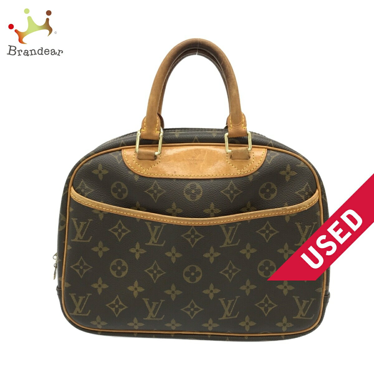 【中古】LOUIS VUITTON(ルイヴィトン) トゥルーヴィル ハンドバッグ モノグラム・キャンバス