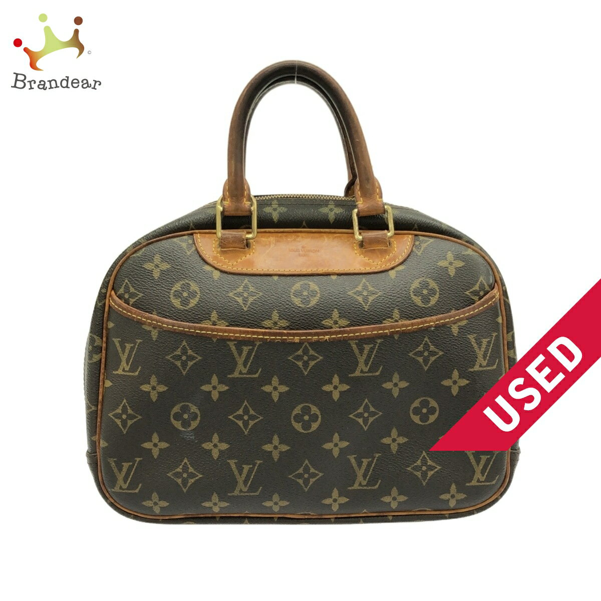 【新着】【中古】LOUIS VUITTON(ルイヴィトン) トゥルーヴィル ハンドバッグ モノグラム・キャンバス