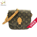 【新着】【中古】LOUIS VUITTON(ルイヴィトン) サンクルーMM ショルダーバッグ モノグラム・キャンバス