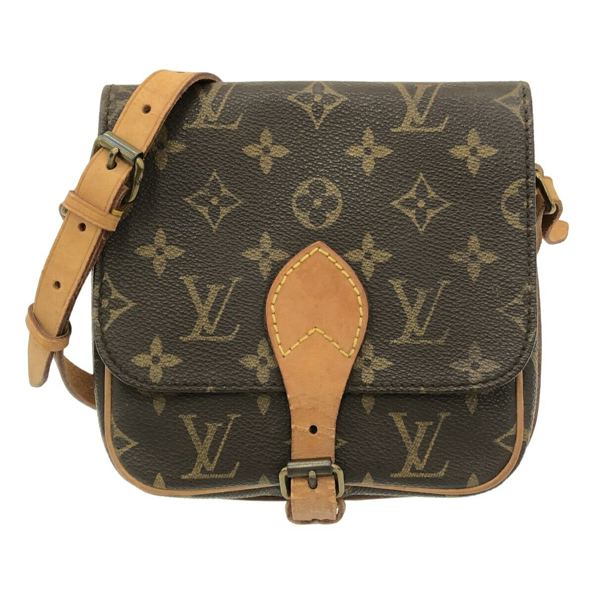 【新着】【中古】LOUIS VUITTON(ルイヴィトン) カルトシエールPM ショルダーバッグ モノグラム・キャンバス