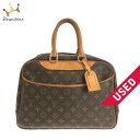 【新着】【中古】LOUIS VUITTON(ルイヴィトン) ドーヴィル ハンドバッグ モノグラム・キャンバス