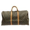 【新着】【中古】LOUIS VUITTON(ルイヴィトン) キーポル60 ボストンバッグ モノグラム・キャンバス