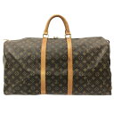 【新着】【中古】LOUIS VUITTON(ルイヴィトン) キーポル55 ボストンバッグ モノグラム・キャンバス