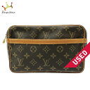 【新着】【中古】LOUIS VUITTON(ルイヴィトン) コンピエーニュ セカンドバッグ モノグラム・キャンバス