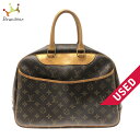 【新着】【中古】LOUIS VUITTON(ルイヴィトン) ドーヴィル ハンドバッグ モノグラム・キャンバス