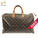 【新着】【中古】LOUIS VUITTON(ルイヴィトン) スピーディ40 ハンドバッグ モノグラム・キャンバス