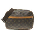 【新着】【中古】LOUIS VUITTON(ルイヴィトン) リポーターPM ショルダーバッグ モノグラム・キャンバス、ヌメ革