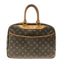 【新着】【中古】LOUIS VUITTON(ルイヴィトン) ドーヴィル ハンドバッグ モノグラム・キャンバス