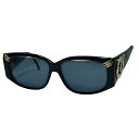【中古】GIVENCHY(ジバンシー) サングラス 黒×ゴールド(4)