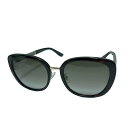 【中古】JIMMY CHOO(ジミーチュウ) サングラス ダークブラウン×シルバー(4)