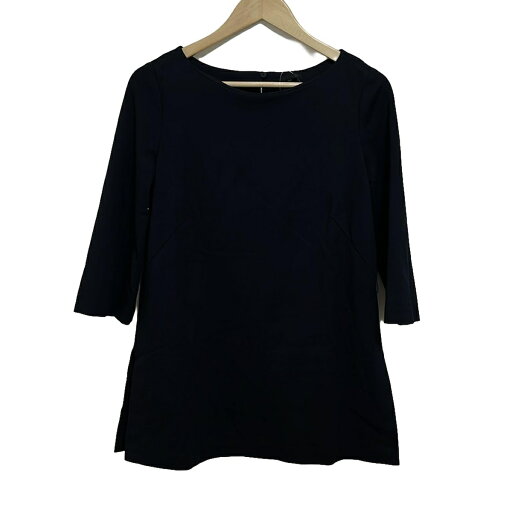 【中古】TO BE CHIC(トゥービーシック) チュニック 長袖/春/秋 ダークネイビー 【中古】TO BE CHIC(トゥービーシック) チュニック 長袖/春/秋 ダークネイビー