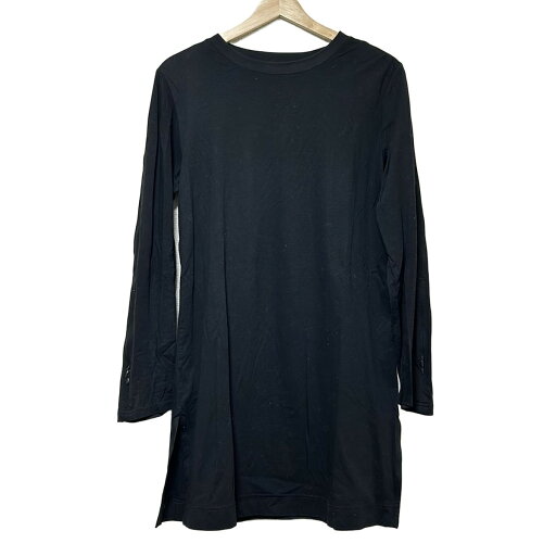 【中古】DIESEL(ディーゼル) チュニック 長袖/背面ロゴ 黒 【中古】DIESEL(ディーゼル) チュニック 長袖/背面ロゴ 黒