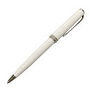 【中古】MONTBLANC(モンブラン) マイスターシュティック ボールペン インクあり(黒)/ツイスト式 白×シルバー