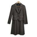 【新着】【中古】LANVIN COLLECTION(ランバンコレクション) ワンピースセットアップ 2点セット 黒×ゴールド