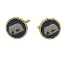 【中古】WEDG WOOD(ウェッジウッド) カフス ライトブルー×白