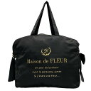 【新着】【中古】Maison de FLEUR(メゾンドフルール) ボストンバッグ 黒