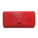 【中古】LOUIS VUITTON(ルイヴィトン) ミュルティクレ4 キーケース カスティリアンレッド レザー