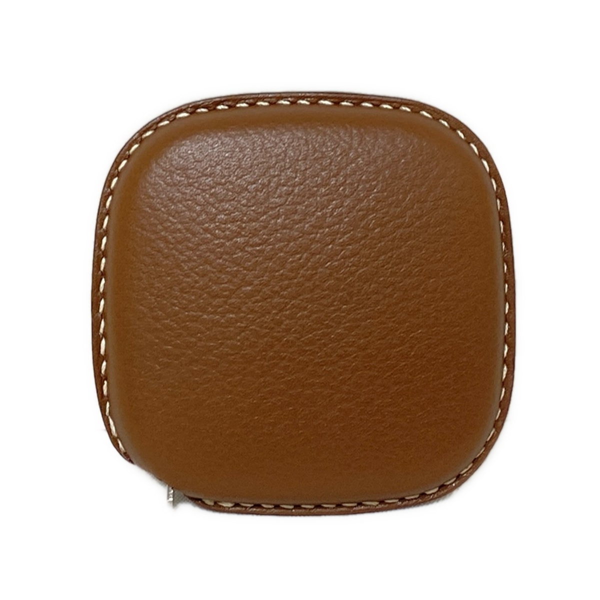 【中古】HERMES(エルメス) メートルリュバン 小物 メジャー ブラウン レザー