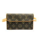 【新着】【中古】LOUIS VUITTON(ルイヴィトン) ポシェットフロランティーヌ ウエストポーチ モノグラム・キャンバス