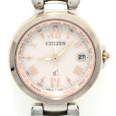 【新着】【中古】CITIZEN(シチズン) XC(クロスシー) 腕時計 エコドライブ/電波 ピンクゴールド