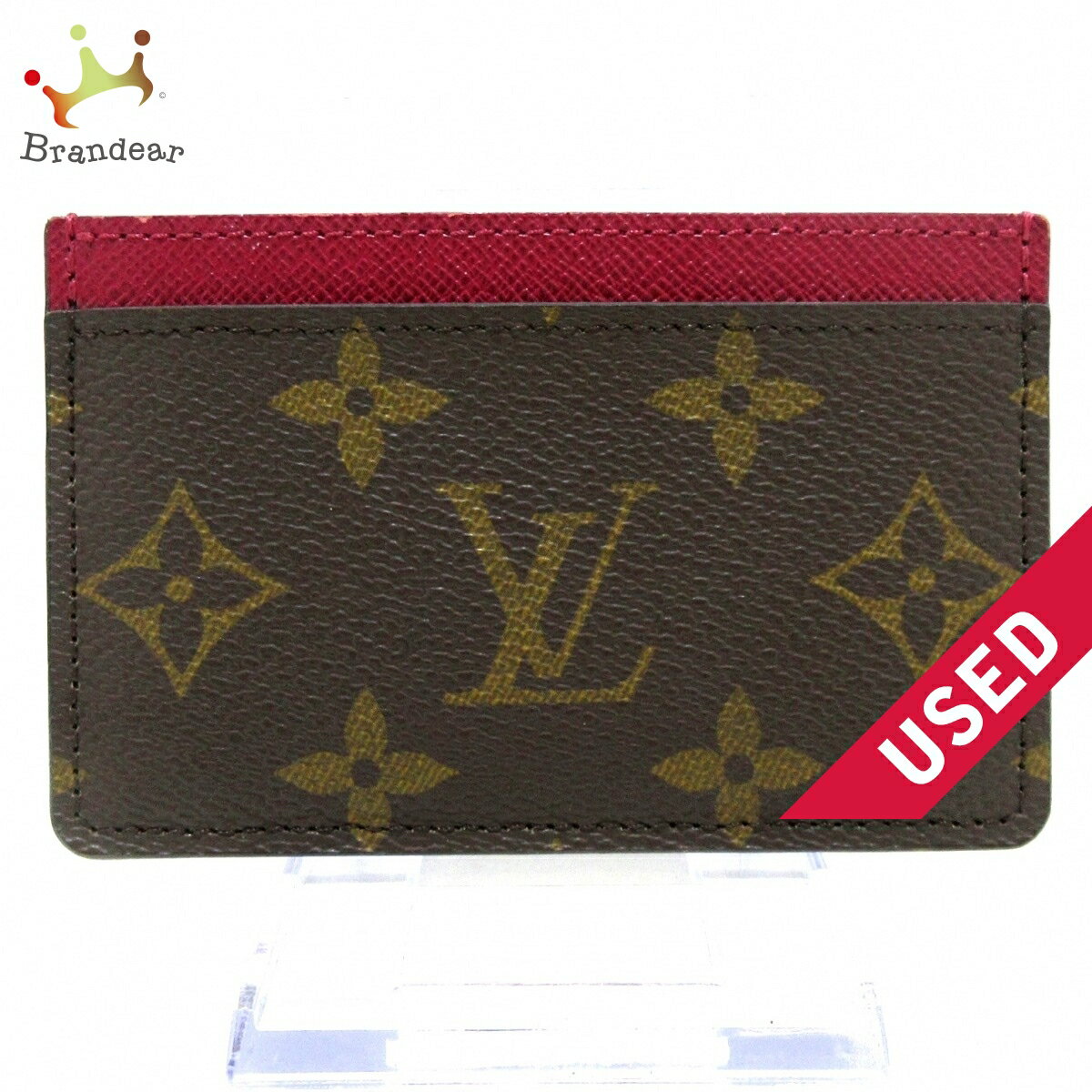 yÁzLOUIS VUITTON(CBg) |gJgT[v J[hP[X t[V mOELoX