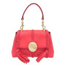 【新着】【中古】Chloe(クロエ) ペネロペ ミニソフトショルダーバッグ ハンドバッグ 2way レッド レザー