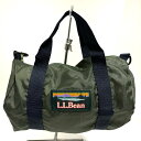 【新着】【中古】L.L.Bean(エルエルビーン) ハンドバッグ ダークネイビー×カーキ ナイロン