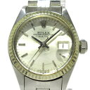 【中古】ROLEX(ロレックス) オイスターパーペチュアルデイト 腕時計 シルバー
