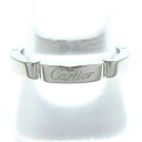 【新着】【中古】Cartier(カルティエ) マイヨンパンテール リング K18WG