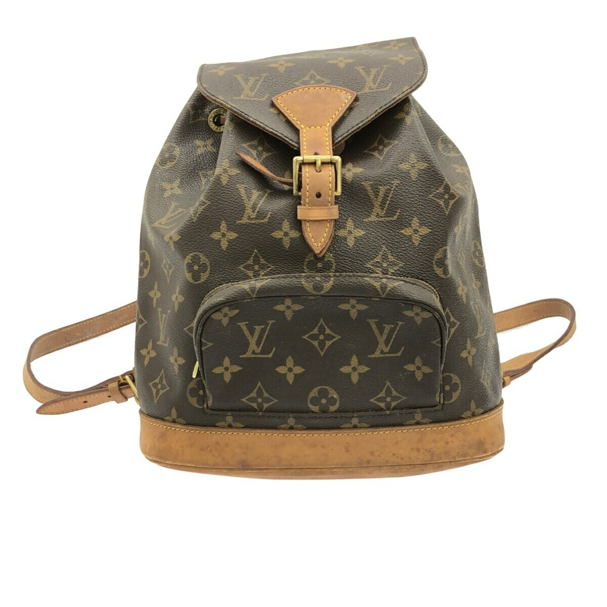 【中古】LOUIS VUITTON(ルイヴィトン) モンスリMM リュックサック モノグラム・キャンバス