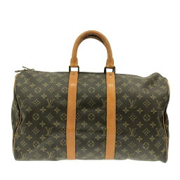 【新着】【中古】LOUIS VUITTON(ルイヴィトン) キーポル45 ボストンバッグ モノグラム・キャンバス