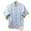 【新着】【中古】Paul Smith Collection(ポール スミス コレクション) 半袖シャツ ライトブルー×黒