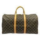 【新着】【中古】LOUIS VUITTON(ルイヴィトン) キーポル60 ボストンバッグ モノグラム・キャンバス