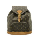 【中古】LOUIS VUITTON(ルイヴィトン) モンスリMM リュックサック モノグラム・キャンバス