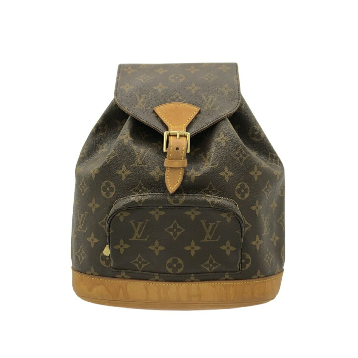 【中古】LOUIS VUITTON(ルイヴィトン) モンスリMM リュックサック モノグラム・キャンバス