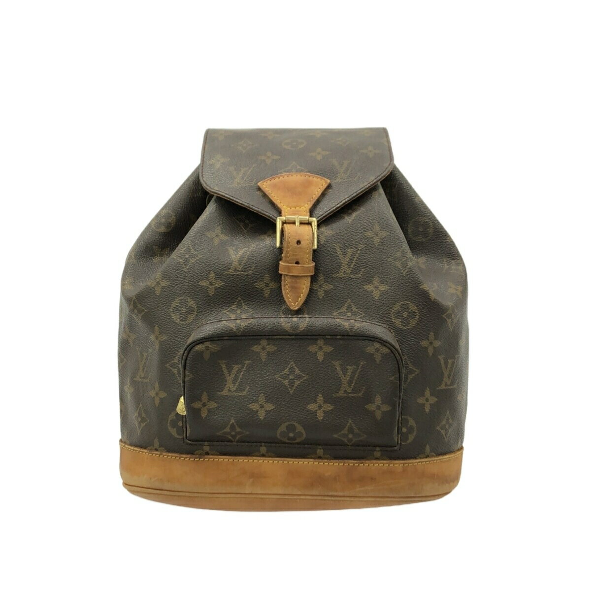 【中古】LOUIS VUITTON(ルイヴィトン) モンスリMM リュックサック モノグラム・キャンバス