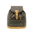 【中古】LOUIS VUITTON(ルイヴィトン) モンスリMM リュックサック モノグラム・キャンバス