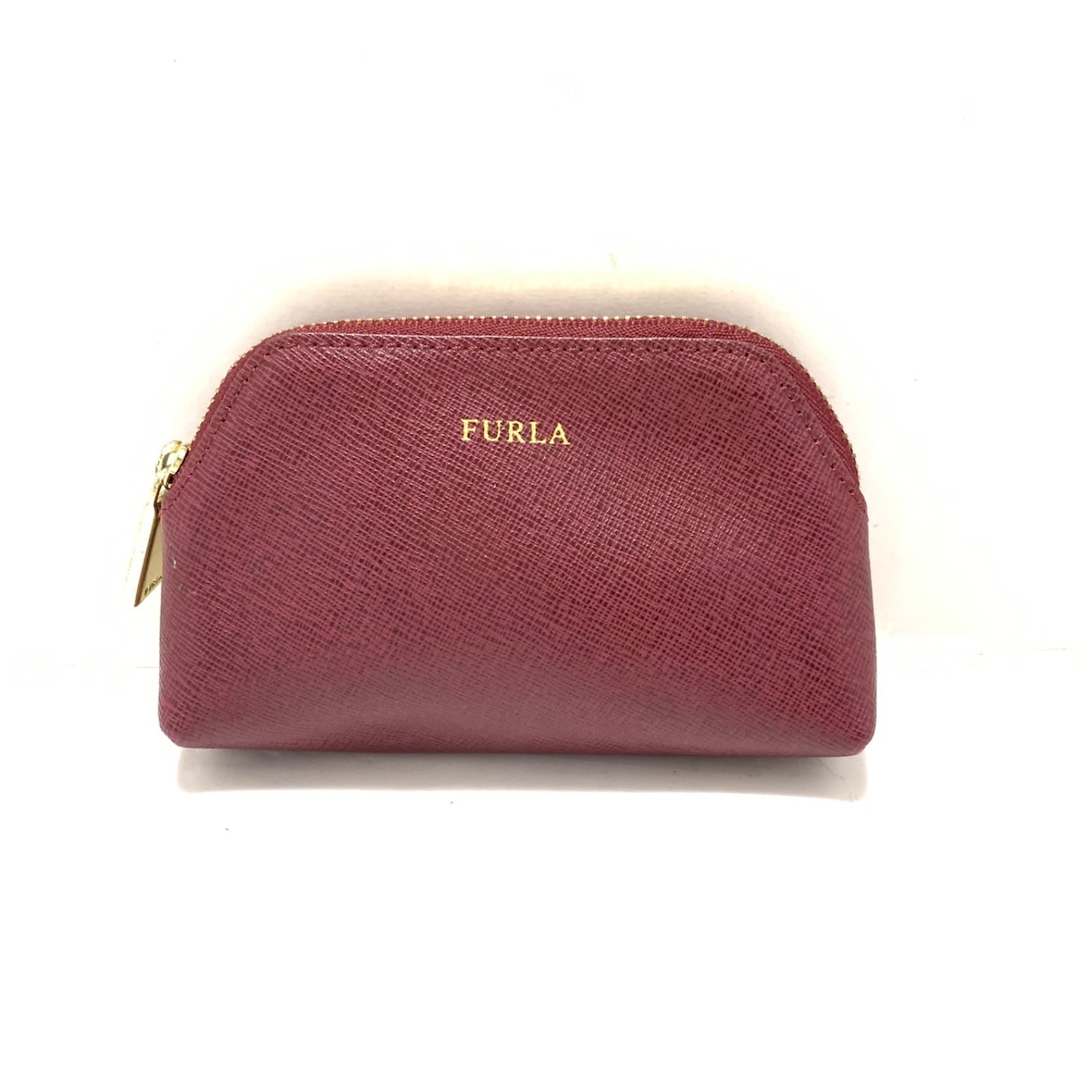 【中古】FURLA(フルラ) ポーチ ボルド